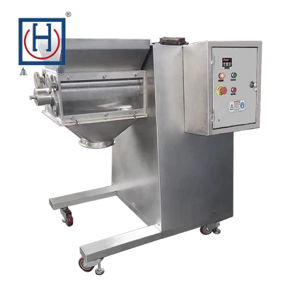 ڈبل رولر ڈرائی گرانولیٹر منی مشین