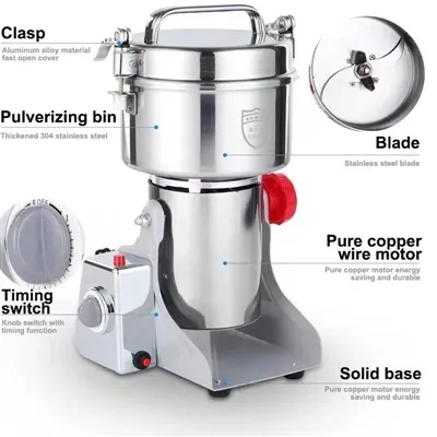 ہربل میڈیسن پیسنے والی مشین